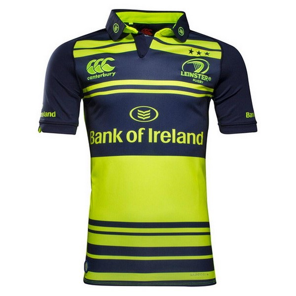 Tailandia Camiseta Leinster 2ª Kit 2017 2018 Negro Verde